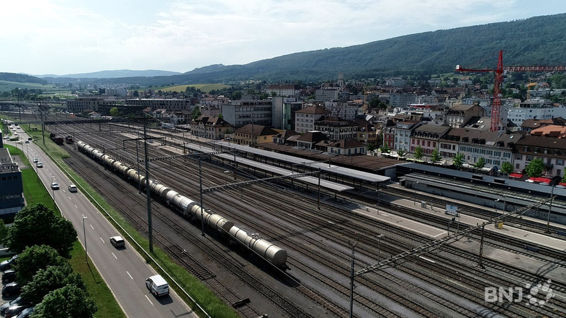 Le quai de la voie 1 de Delémont sera prolongé d'une trentaine de mètres cet été.