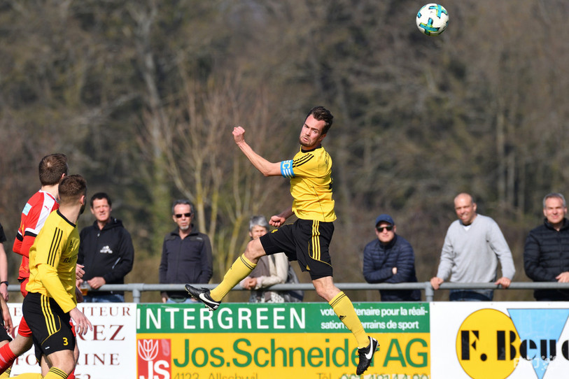 Lionel Martin changera de club la saison prochaine mais jouera toujours en « jaune et noir » (photo : Georges Henz).