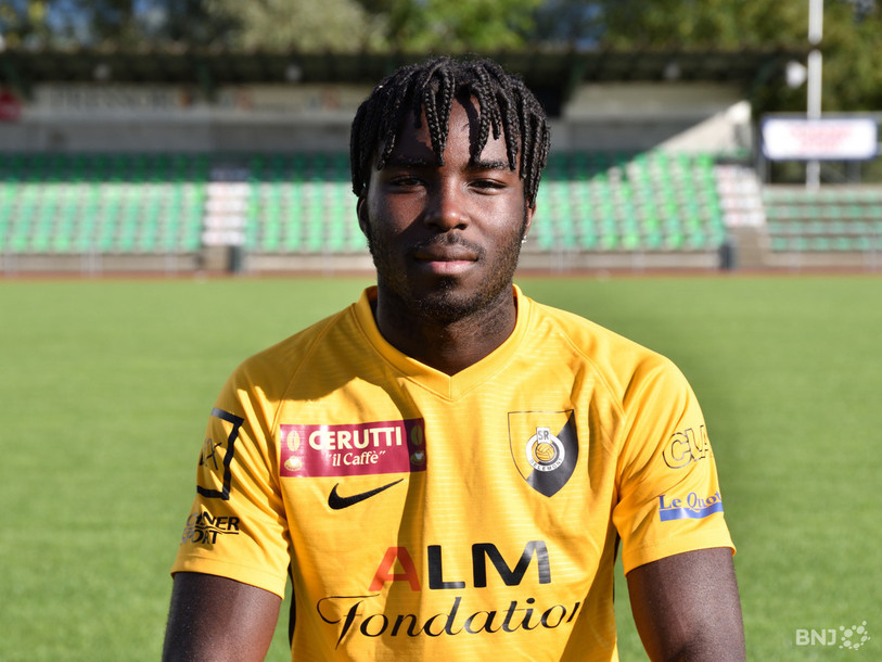 Junior Bakadjaken a fait quelques apparitions avec les SR Delémont cette saison (photo : Georges Henz).