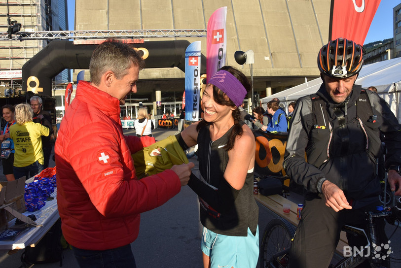Troisième en 2019, Virginie Siegenthaler a remporté samedi la 62e édition des 100 kilomètres de Bienne. (photo : archives)