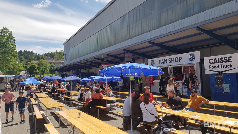 Le quartier des Mélèzes est en fête à La Chaux-de-Fonds.