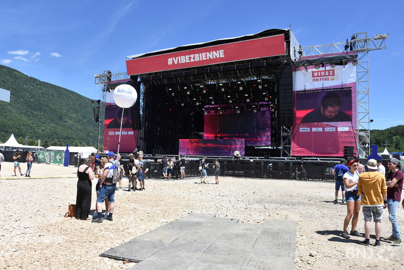 Samedi en début d'après-midi le public se faisait discret.