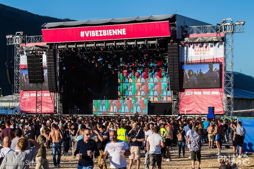 Le festival a attiré 32'000 festivaliers durant les trois jours. De grandes stars de la muisque composaient la programmation.