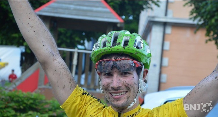 Emilien Barben a dû lutter pour s'imposer lors de la 3e étape de la Raiffeisen Trans VTT. (Photo : archives)