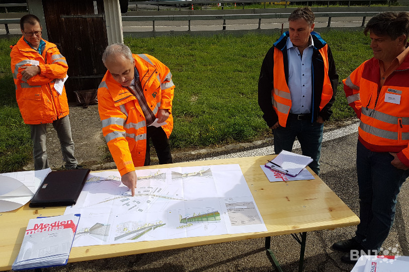 Les responsables du chantier ont présenté mardi les mesures qui seront prises d'ici fin 2020 sur le tronçon Brügg-Aegerten de la semi-autoroute T6.