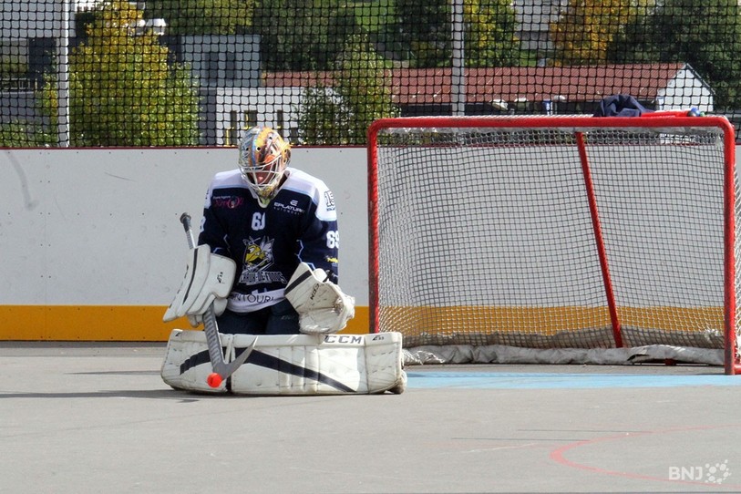 Le Streethockey club la Chaux-de-fonds prêt à faire face à tous les assauts pour conquérir un trophée. (Photo archives)