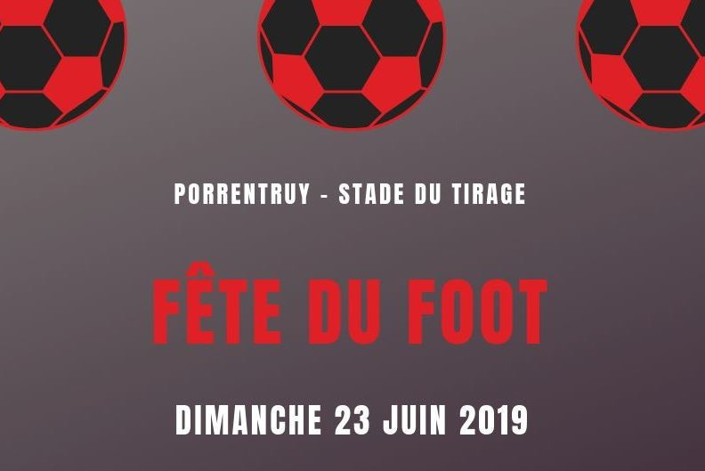 L'affiche de cette fête du football.