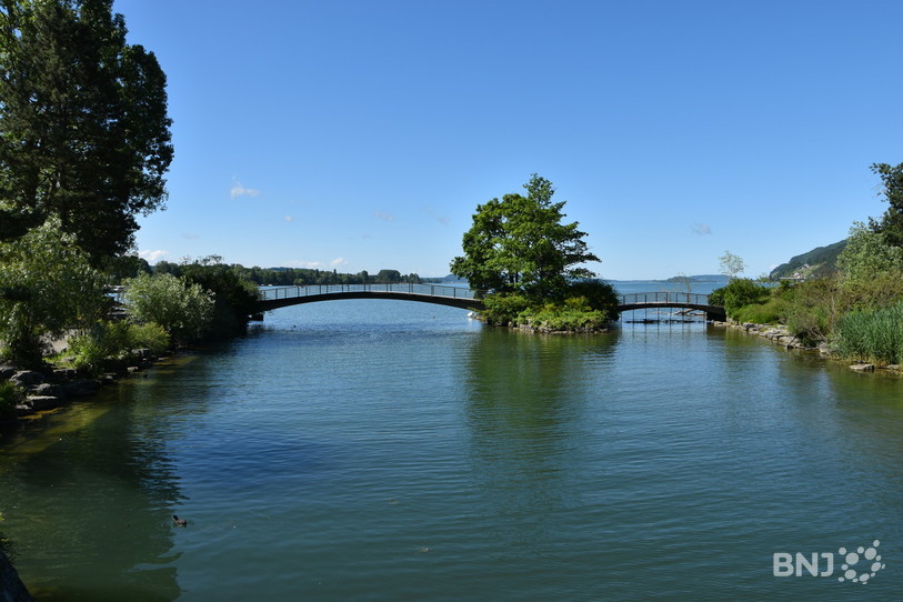 A Bienne, le bord du lac devrait être très fréquenté ce week-end. (Photo : archives)