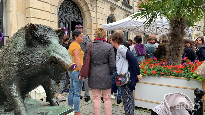 Les femmes se sont données rendez-vous à Porrentruy.