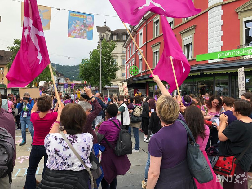 L'association interjurassienne « Grève des femmes » remonte au front. (Photo : archives)