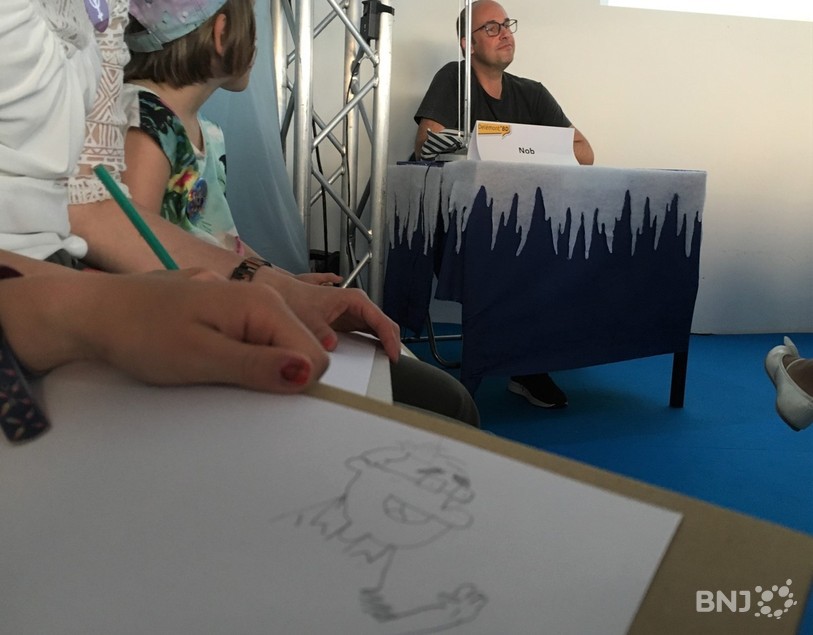 Nob a donné quelques conseils aux dessinateurs en herbe.