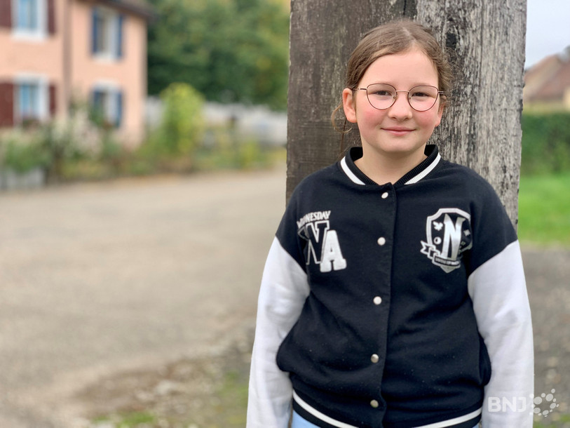 A 10 ans, Chloé est incollable sur l'histoire de son village.