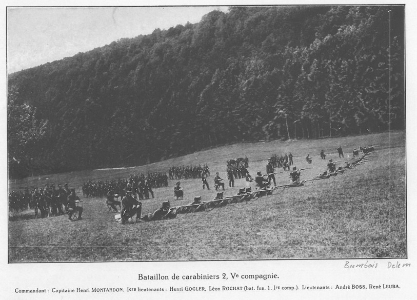 Le cliché, montrant l'Armée en action au Bambois, et qui a permis au canton du Jura d'obtenir un financement supplémentaire.