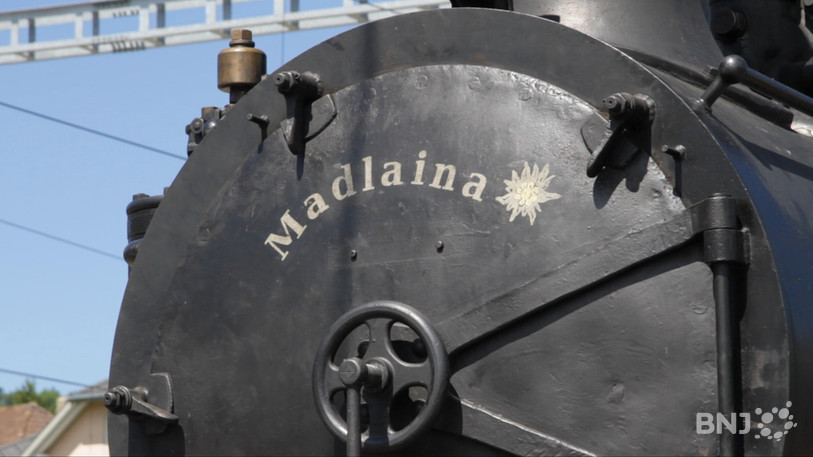 L’Association a acheté « Madlaina », une locomotive fabriquée en 1902 dans des ateliers de Winterthur.
