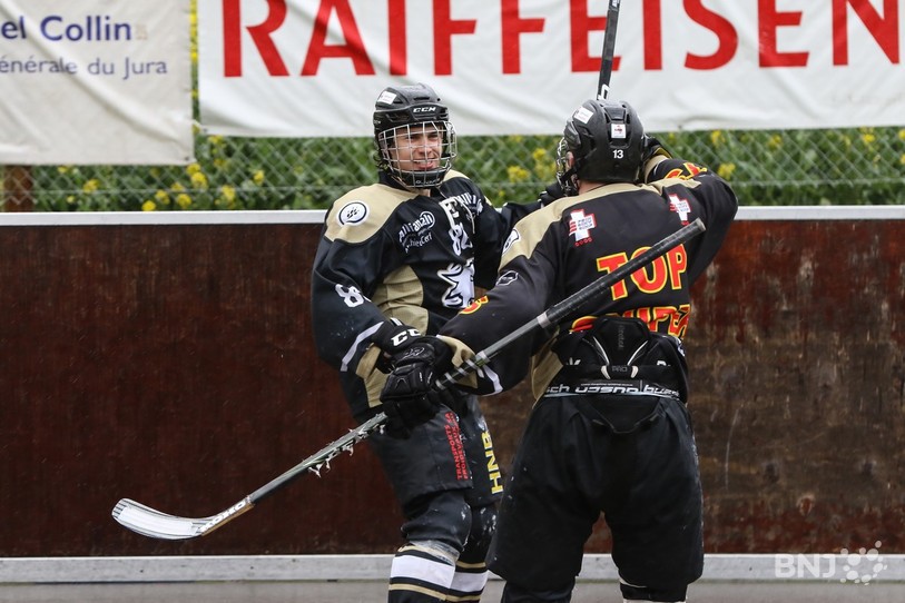 Le SHC Ajoie a remporté son premier match de la saison. (Photo : archives/Mauricette Schnider).