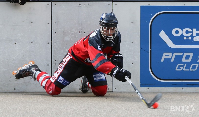 Gaëtan Châtelain et le SHC Buix ont trébuché dès les quarts de finale. (Photo: archives)