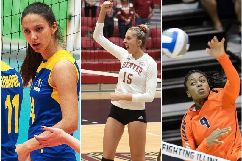 Milana Bozic, Emmaline Willis et Naya Crittenden (de gauche à droite) vont porter les couleurs du Volleyball Franches-Montagnes la saison prochaine