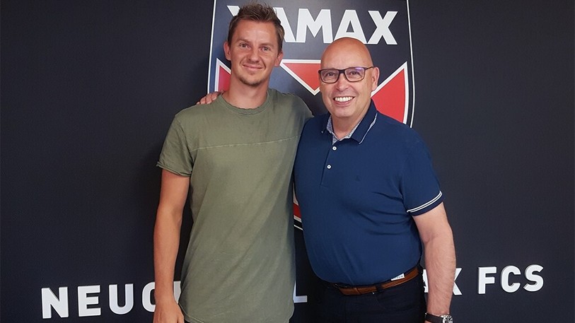 André Neitzke doit amener son expérience au sein de la défense de Xamax. (Photo : Neuchâtel Xamax FCS)