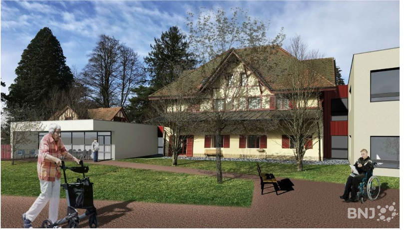 Le futur visage du site des Chevrières à Boncourt.