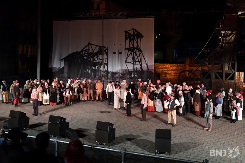 Le dernier spectacle de l'association, « Les Jardins des Gueules rouges », a été présenté en 2017. (Photo : archives)
