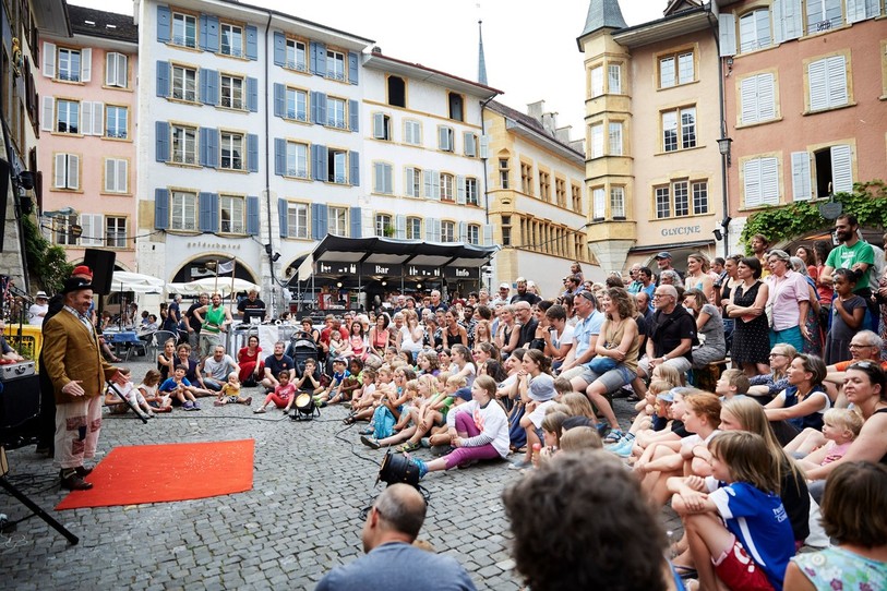 Le Pod'Ring proposera des animations pour les petits et les grands mi-juillet en vieille ville de Bienne ( image Pod'Ring)