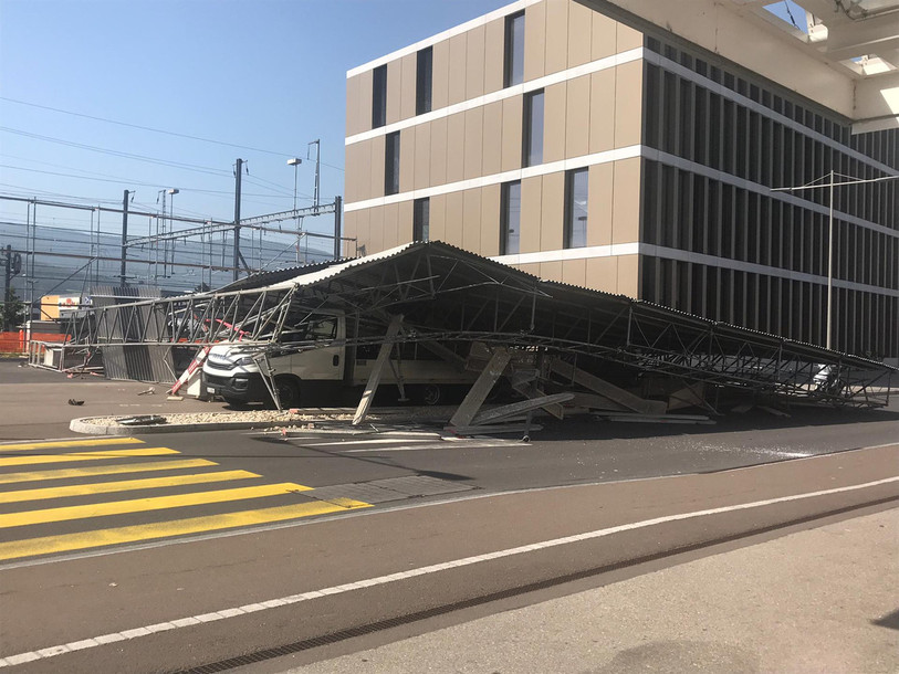 L'incident était survenu le 27 juin juste à côté du bâtiment Strate J, à la route de Moutier à Delémont.
