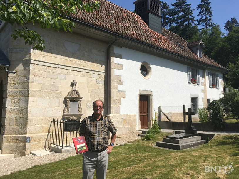 Michel Hauser a mis à profit sa retraite pour écrire un ouvrage sur la chapelle de Lorette à Porrentruy