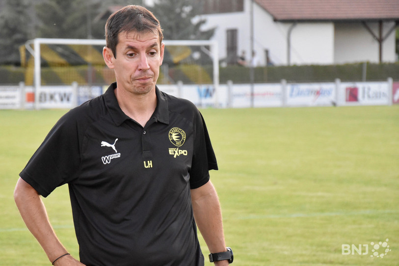 Lulzim Hushi fête un succès en préparation avec le FCB. (Photo: archives)