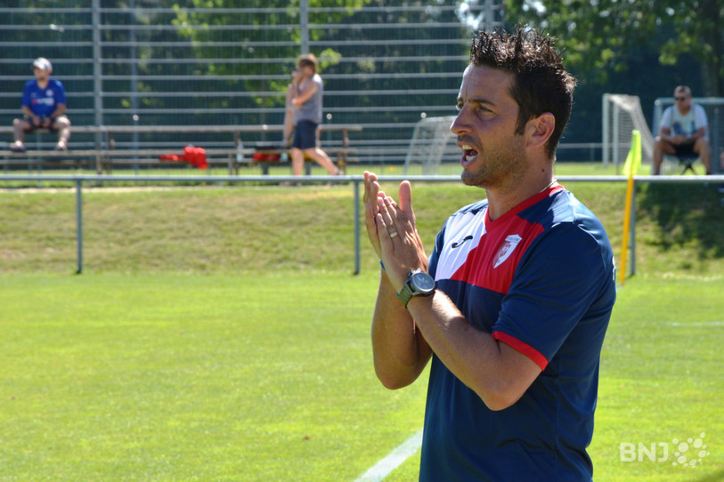 Anthony Sirufo a pu applaudir son nouveau groupe à plus d'une reprise dimanche après-midi (photo : archives).