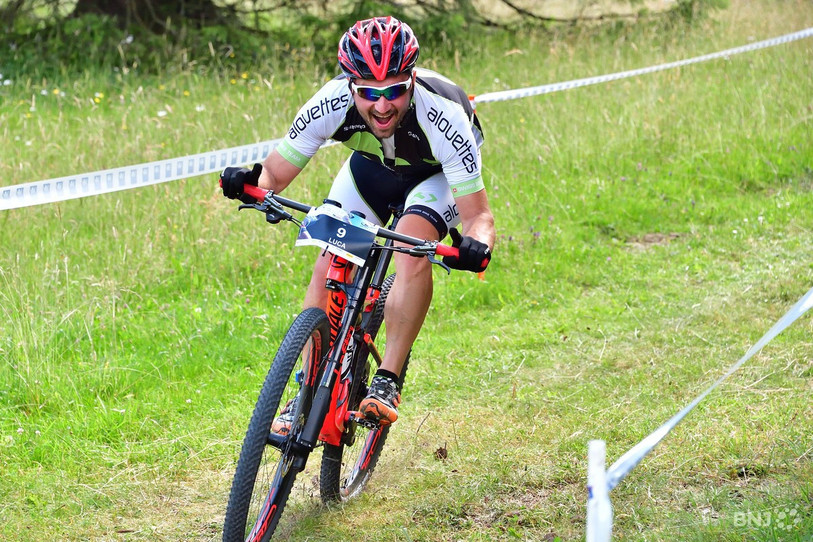 Le plaisir de Luca Nobel malgré la fatigue (photo : archives/Georges Henz).