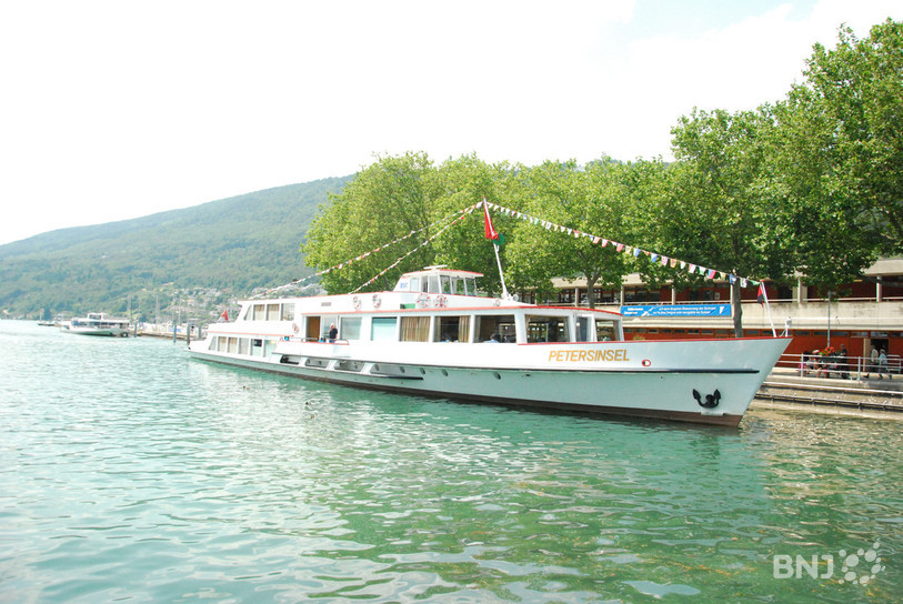 Les actionnaires de la SNLB se sont retrouvés à bord de ce bateau lundi à l'occasion de l'assemblée générale.