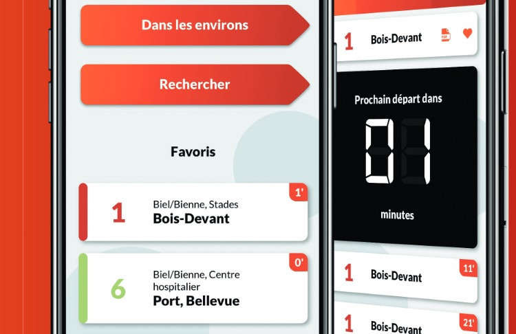 L'application permet de connaître en temps réel l’avancement des bus sur les lignes. (Photo: TPB)