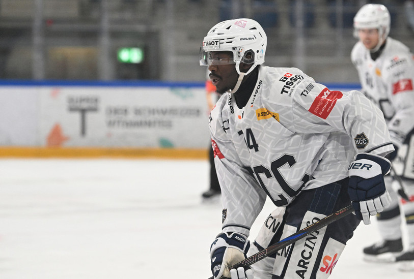 Lucas Matewa du HC La Chaux-de-Fonds. (photo : Bertrand Pfaff)