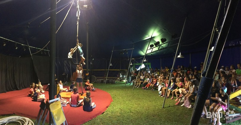 Tous les élèves du cercle scolaire du Montchaibeux ont mis sur pied un spectacle de cirque.