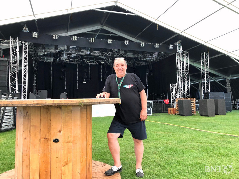 L'organisateur du Rockin Festival Jura, Edi Hirt, attend de nombreux amateurs de rock ce week-end à Courrendlin.