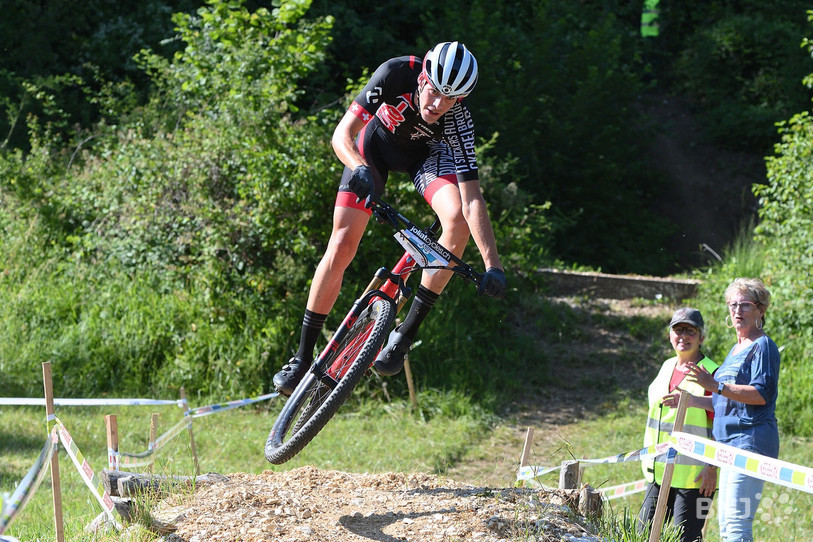 Andy Kläy s'est montré à l'aise vendredi en Terre-Sainte. (Photo: Georges Henz)