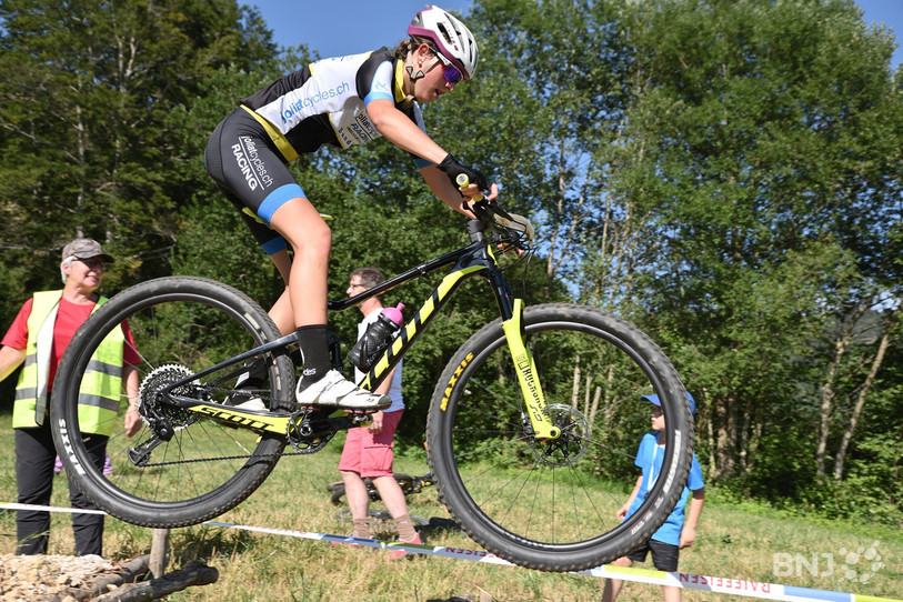 Maëva Blandino volant vers la victoire. (Photo: Georges Henz)