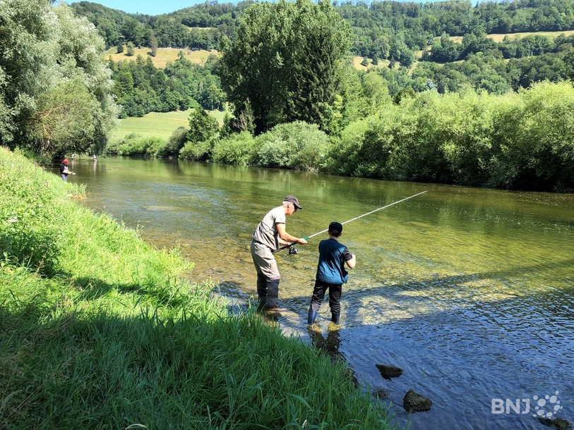 L'art de la pêche appris aux plus jeunes