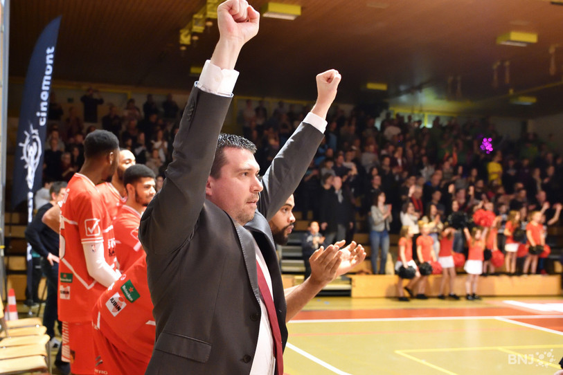 Nicolas Pérot était adjoint de Romain Gaspoz ces deux dernières saisons en SBL, après avoir effectué une année comme entraîneur principal.