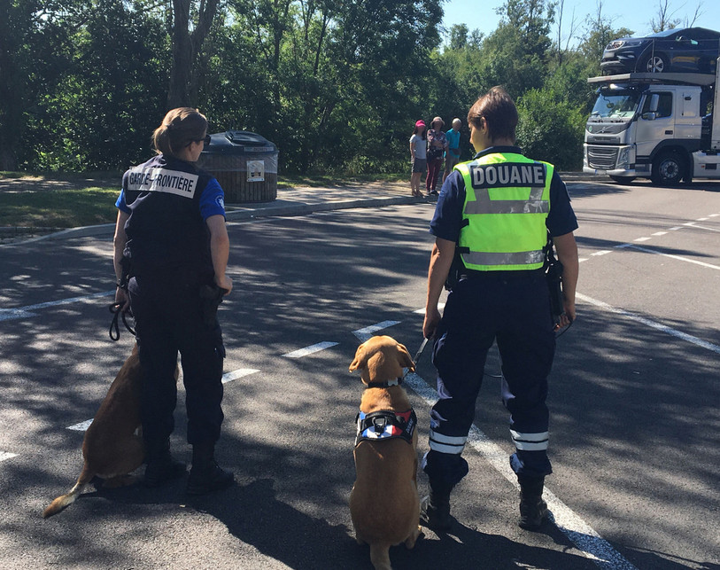 Les autorités suisses et françaises ont mené une action conjointe à la frontière.