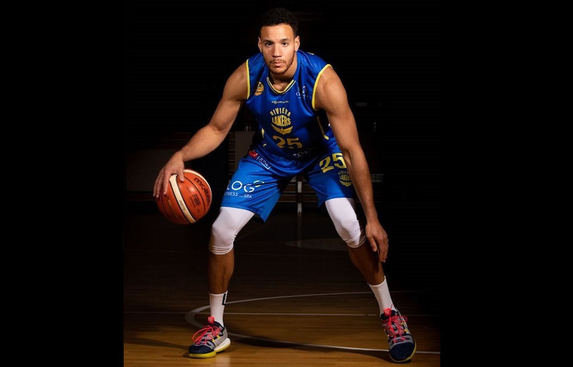 Eric Fongué évoluait l'an dernier aux Riviera Lakers dirigés par un certain Vladimir Ruzicic. (Photo : Vevey Riviera Lakers)