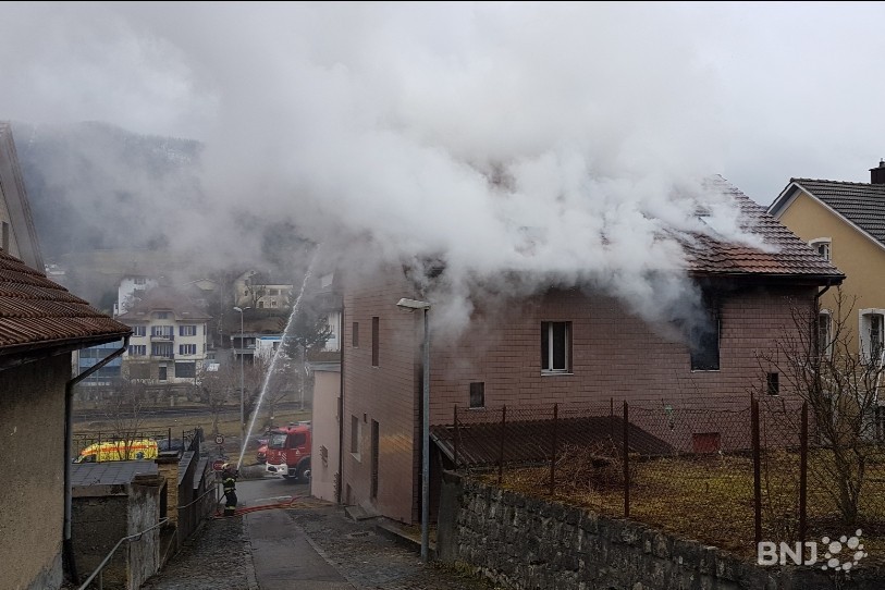 L'appartement avait été fortement endommagé par les flammes le 8 mars dernier (photo : archives)