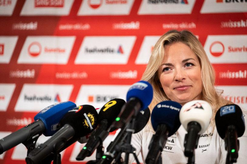 Lara Gut-Behrami a souvent été sous le feu des projecteurs (Photo : KEYSTONE/Andreas Becker.).