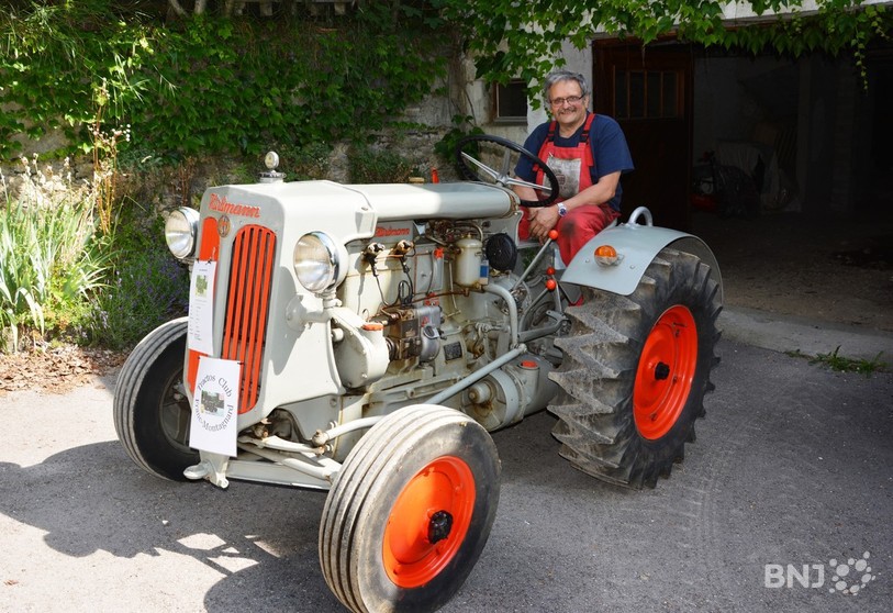 Le président du Tractos Club, Christian Donzé, présentera également un tracteur datant de 1949.