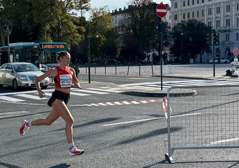 Sofia Chételat est restée loin de son objectif. (Photo : archives Swiss Athletics)