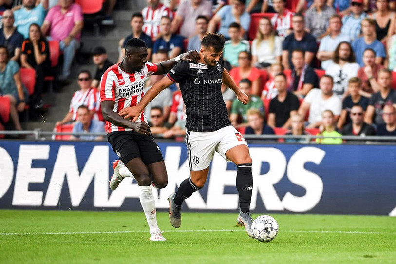 L'attaquant du FCB Albian Ajeti en pleine action. (Photo: Facebook FC Bâle)