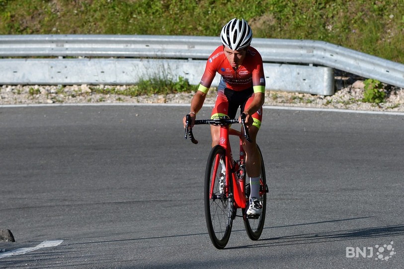 Justin Paroz a distancé son dauphin de deux minutes sur la 5e étape du Trophée du Doubs (photo : Georges Henz).