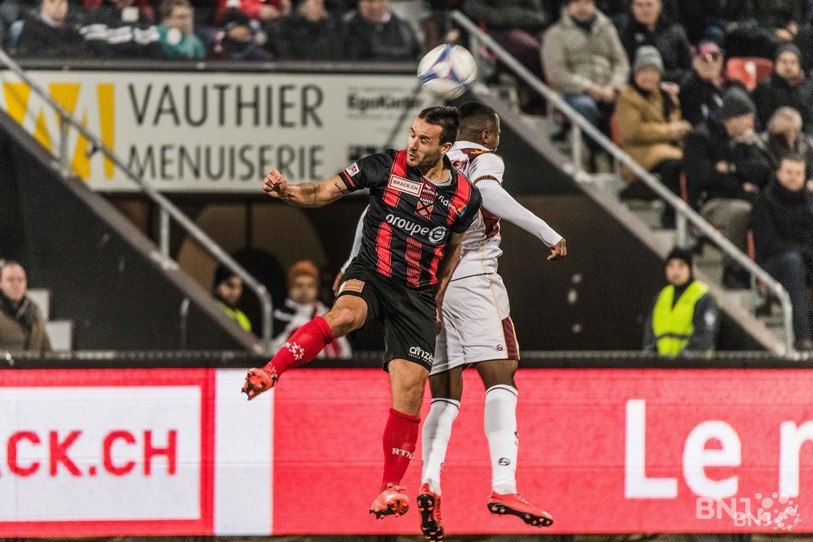 Auteur de deux buts contre Thoune, Raphaël Nuzzolo sera précieux contre Young Boys. (Photo archives)