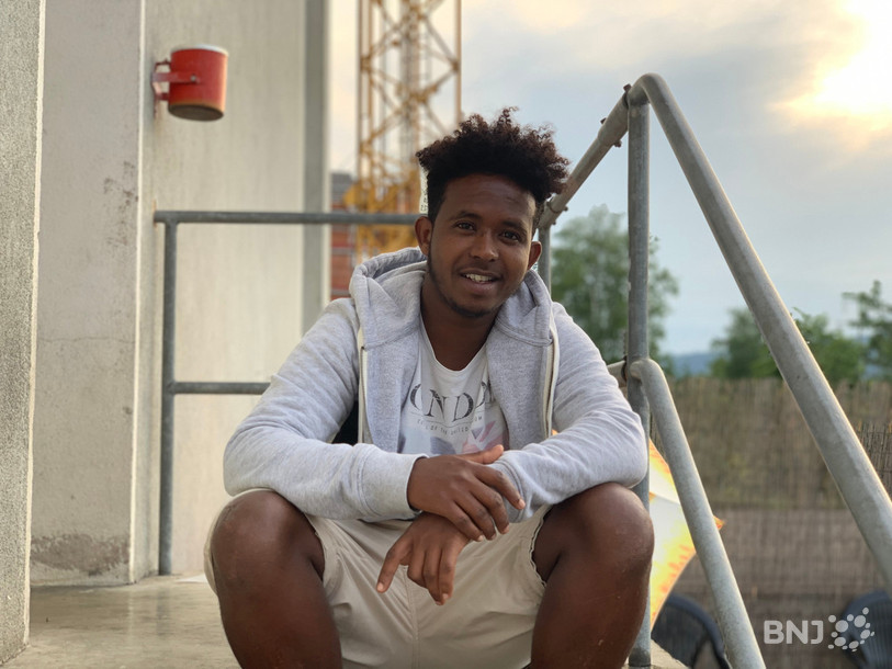 Ridwan termine actuellement un préapprentissage d'agent d'exploitation.