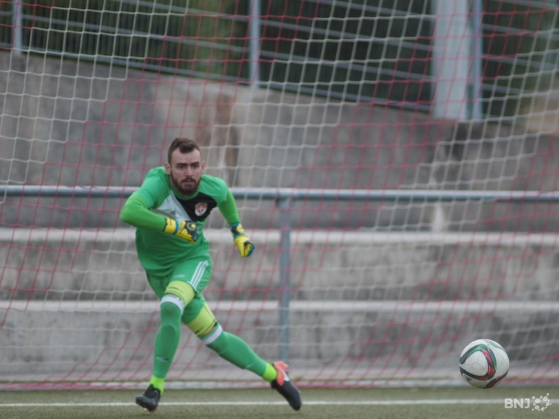 Le gardien Maxime Brenet ne regrettera certainement pas d'avoir quitté le FC Colombier pour rejoindre le FCC. (Photo archives)